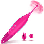 High-Frequency Clitoris G Spot Vibrator, Women Couples Adult Sex Toys,Powerful Vibrating Female Sex Toy Clitoral Nipple Vagina Stimulator Vibrator Wand For Woman Her Pleasure,Dildo Vibrators Sex Games