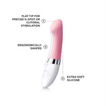Gigi 2 G Spot Vibrator For Her, Personal Massager, Powerful G Spot Toy With 8 Vibration Patterns For Mind Blowing Fun, Adult Toy, Pink