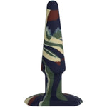 Doc Johnson A-Play - Groovy - Silicone Anal Plug - 5 inch (1.25 inches Wide), Camouflage
