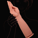 15" Fist Dildo,Realistic Lifelike Hand Dildos,Silicone Huge Anal Plug For Anal Stretching,Extra Large Fisting Dildo Anal Dilator With Strong Suction Cup,Adult Sex Toy For Women Men (Palm)
