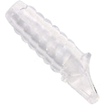 Reusable Sleeves 2119 Girth For Men Extender Enlarger Extension Enhancer Ball Stretch Sleeve Girth Best Gift-(Lw) (Transparent/W)