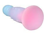 Luminous Soft Anal Plug Adult Sex Toys With Bottom Suction Cup, Silicone Bowling Shape Mini Butt Plug Dildo G-Spot Anal Sex Toy Masturbation For Men And Women Couples