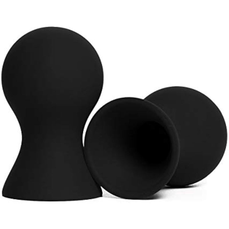 Silicone Nipple Suckers, Sucking Body Massage Rubber Couple Funny Breast Pump Suction Cups for Sensitivity Enhancement Pleasure Sex Beginners Friendly