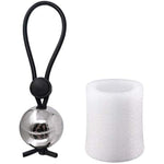 Metal Heavy Weight Hanger Stretcher Penis Extender Device Silicone Stacker Ball Ring Penis Rings Set,Penis Physical Exercise Tools Long Lasting Stronger Strechy Adult Sex Toys Game For Men Or Couples