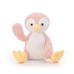 Pink Velvet Penguin Stuffed Animals For Kids, Soft Cute Plush Toys For Baby Girl And Boy, 8.5 Inches