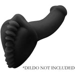 Shagger By Stimulation Cushion For Your Dildo Strap On - Female Dildo Harness Lesbian Dildo Great For Lesbian Sex, Solo Play, Trans, Non-Binary, Pegging & Roleplaying (Black)