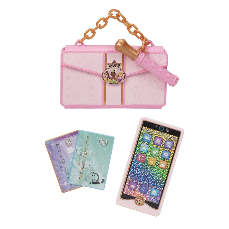 Disney Princess Style Collection Play Phone And Stylish Clutch With Handle And Mirror