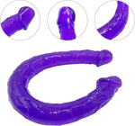 18.1-Inch Extra-Long Double-Ended Dildo – Soft, Flexible, and Realistic Design