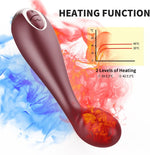 G-Spot & Clitoral Vibrator, 7 Vibes, 2 Heat Modes for Full-Body Stimulation