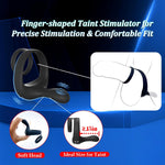 Remote Control Vibrating Cock Ring with Taint Stimulator – 9 Modes, Dual Motor