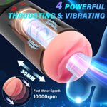 Automatic Male Masturbator with 4 Modes, Penis Pump, LED Display & Stroker