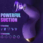 Clitoral Suction Vibrator – 5×3 Modes Nipple & Clit Stimulator for Women’s Pleasure
