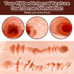 Realistic Pocket Pussy for Men – Soft Male Masturbator, 3D Vagina & Anal Stroker