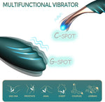G-Spot & Clitoral Vibrator with Heating & Mini Vibrating Ball – Waterproof Massager