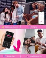 Wearable Panty Vibrator – App-Controlled Clitoral & G-Spot Stimulator for Couples