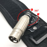 Masturbator Holder Belt with 3XLR Connector & Extension Rod for Dildo Devices