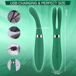Rabbit Clitoral & G-Spot Vibrator – 9 Modes Wand Massager for Women & Couples