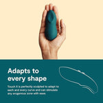 Touch X Mini Vibrator – Rechargeable Clitoral Stimulator with 7 Modes, Waterproof