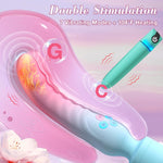 G-Spot & Bullet Vibrator Set – Waterproof Heating Massager with 7 Vibration Modes