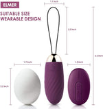 Wireless Bullet Vibrator with Remote – 26 Modes, Wearable Silicone Clitoral Massager