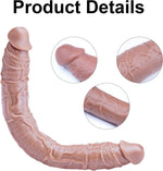 20.5" Extra Long Double-Ended Dildo – Thick, Realistic Design for Advanced Users