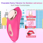 Wearable Vibrator with App & Remote, 10 Vibration Modes, Clitoral Stimulator