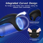 Vibrating Cock Ring for Men – 10-Mode Extender & Couples Stimulation Toy