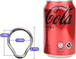 Stainless Steel Cock Ring for Lasting Erection, 7 Sizes for Men, 1.65 Inch