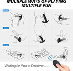 360° Rotating Prostate Massager with 30 Vibration Modes for Men, Women & Couples