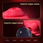 Mini Heart-Shaped Nipple Sucking Vibrator, Discreet Personal Massager for Women