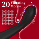 G-Spot Vibrator with 20 Powerful Modes – Waterproof Bullet Massager for Clitoral & Anal Stimulation