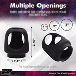 Adjustable Black Strap Cap Harness for Dildos – Secure & Comfortable Fit