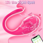 Wearable G-Spot Vibrator with App Control – Remote Panty Vibe for Women & Couples