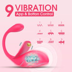App-Controlled Wearable Vibrator with Clitoral & G-Spot Stimulation for Couples