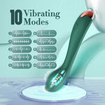 G-Spot Vibrator – 10 Modes, Clitoral & Anal Stimulator, Waterproof Massager for Women
