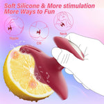 Mini Rose Clitoral Vibrator – 10 Modes, Waterproof Silicone Stimulator for Women