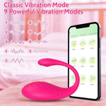 App-Controlled G-Spot Vibrator – 9 Modes, Waterproof, Remote Clitoral Stimulator