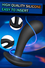 3-Piece Silicone Butt Plug Trainer Set for Beginners & Advanced Users, Prostate Toys