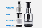 Vegetable Fruit Salad Onion Garlic Food Hand Chopper Cutter Slicer Peeler Dicer