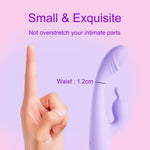 Rechargeable Waterproof Rabbit Vibrator – 10 Modes for G-Spot & Clitoral Stimulation