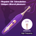 High-Frequency Clitoral Vibrator – 10 Modes, Targeted G-Spot & Nipple Stimulation