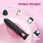 Remote-Controlled Mini Bullet Vibrator – Discreet G Spot Toy with 9 Modes for Couples