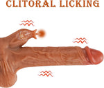 Realistic Thrusting Dildo Vibrator – Lifelike Design with Powerful Motion