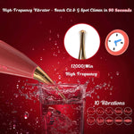 2-in-1 Clitoral & G-Spot Vibrator – High-Frequency Licking & 10 Vibration Modes