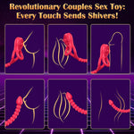 Upgraded Vibrating Penis Ring & Clitoral Vibrator, 10 Modes, Couples Toy