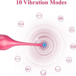 Powerful G-Spot & Clitoral Vibrator – Mini Rechargeable Massager with 10 Modes