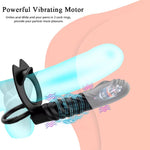 Double Penetration Anal & Penis Vibrator – Prostate Massager & Butt Plug for Couples