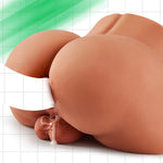 10.5 LB 2-in-1 Male Sex Doll Torso with Realistic Dildo, Testis & Tight Anal Hole