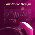 2-in-1 Vibrating & Licking G-Spot Massager – 10-Mode Clitoral & Nipple Stimulator