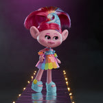 DreamWorks Trolls Glam Poppy Fashion Doll, Includes Dress, Shoes, and More